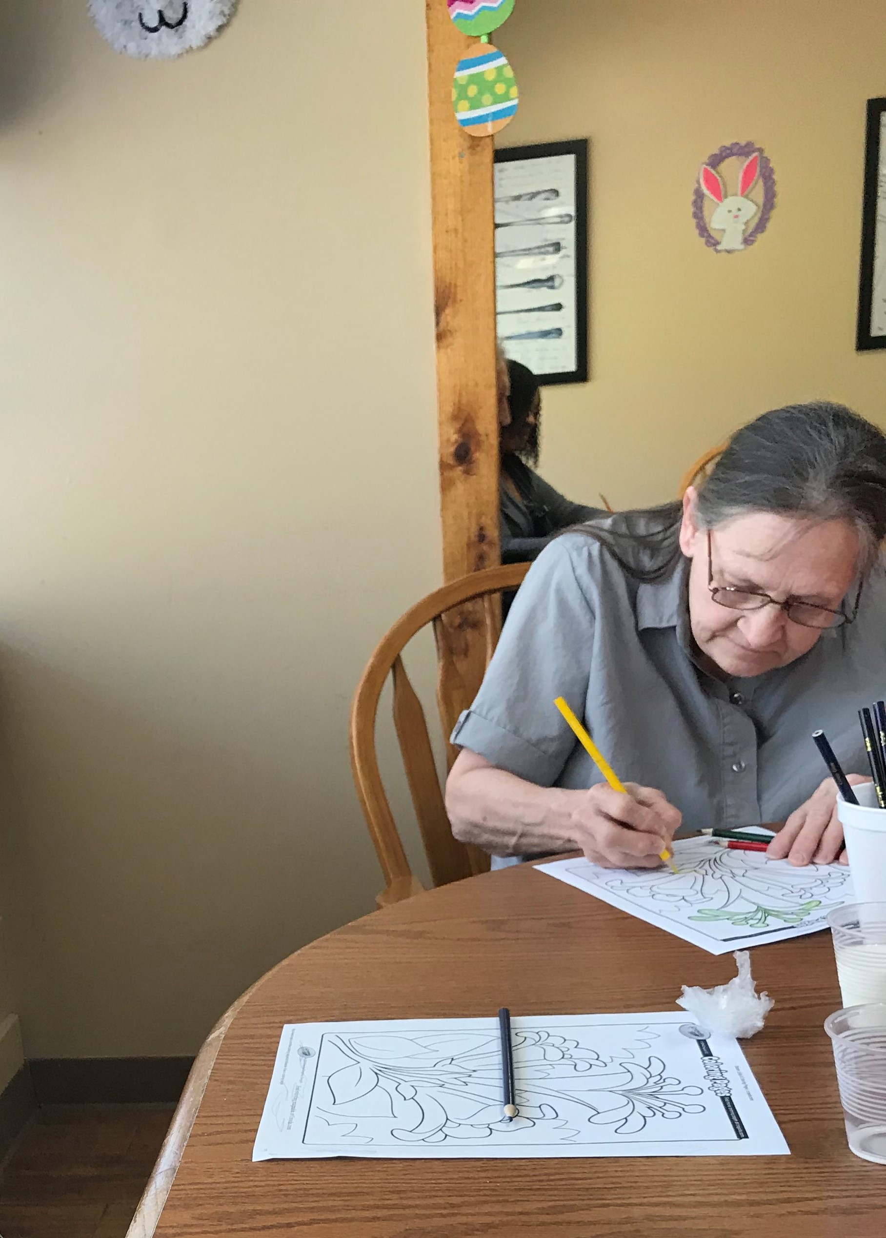 resident coloring